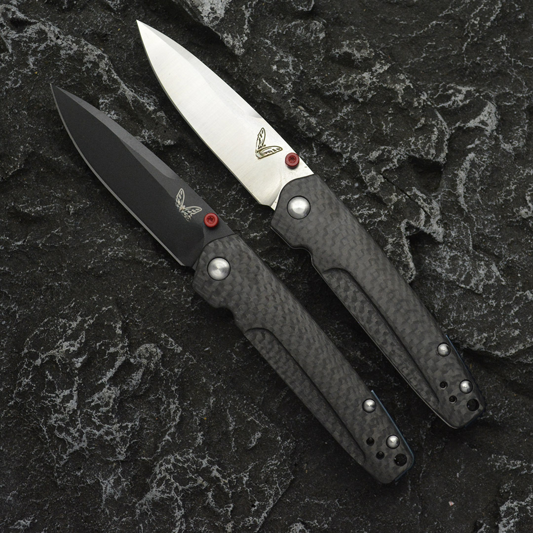 BM KNIVES 485 Valet Carbon Fiber Folding Knife Outdoor Camping Hunting Pocket EDC Tool KNIVES