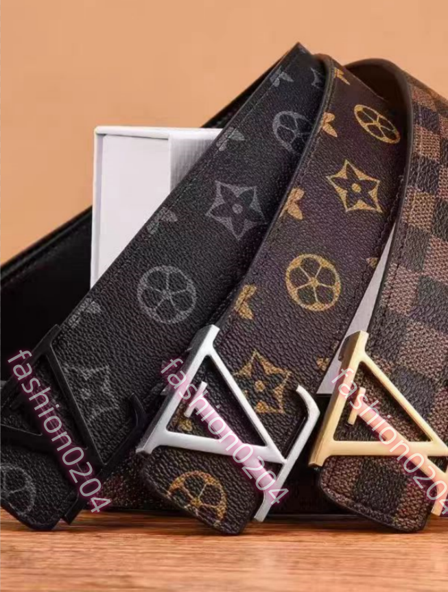 Luxurious designer belt desginer men Men's Fashion Pattern Belt Luxury Alloy V Buckle Waistband Business Casual Adjustable Belt for Jeans Trousers LLLVVV