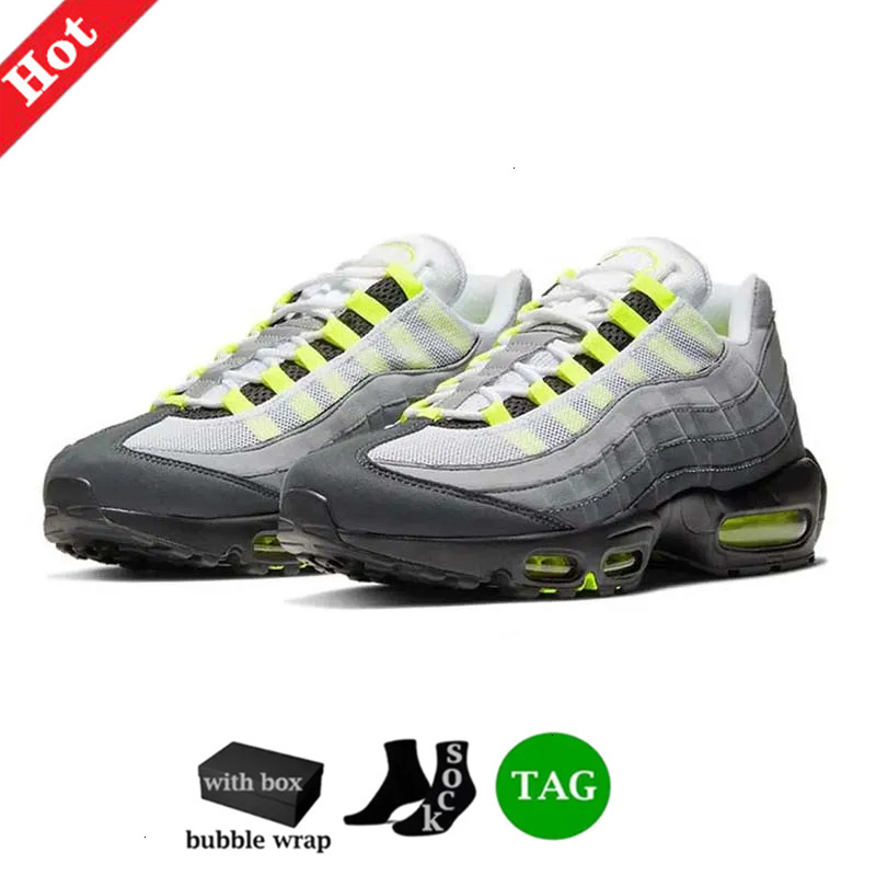 With Box 90 95s Running Shoes Mens Designer Sneakers ClassicTriple Black White Yellow Cool Grey Olive Midnight Navy Outdoors Men Trainers EU 36-46