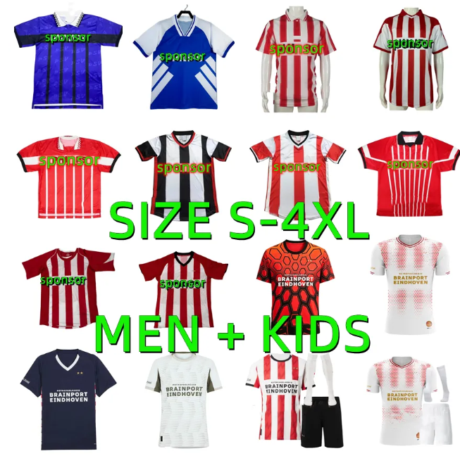 2026 2027 classic PSVS Eindhovens 2026 2027 vintage soccer jersey 2000 1998 96 92 1987 Ronaldo v.NSTELROOY PERISIC BRUGGINK ROMMEDAHL football shirt kids kits