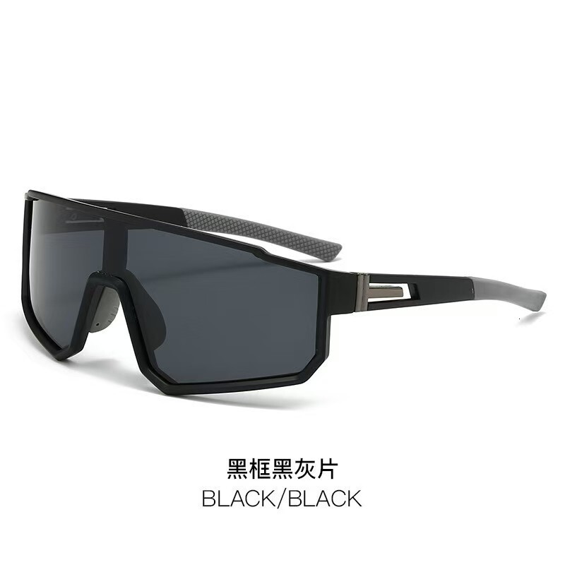Luxury Brand Designer Unisex Oversized Windproof Sports Sunglasses UV400 Anti-Glare Reflective Mirror for Cycling Climbing Skiing Goggles Chic Stylish
