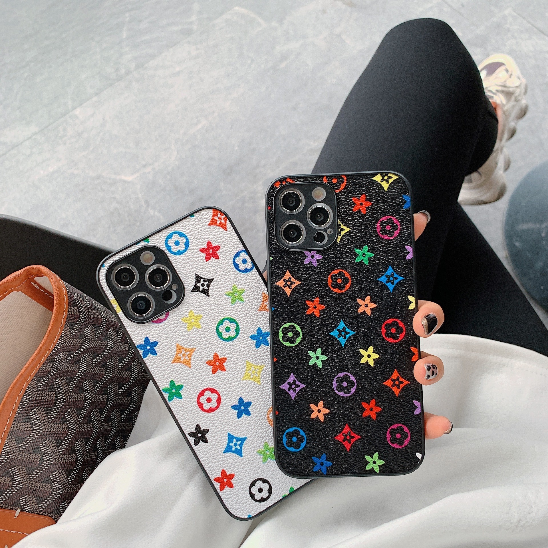 Trendy Retro Classic Full Coverage Designer Phone Case Anti Slip Shockproof Protective Cover Suitable For IPhone 11 12 13 14 15 16 17 Pro Max