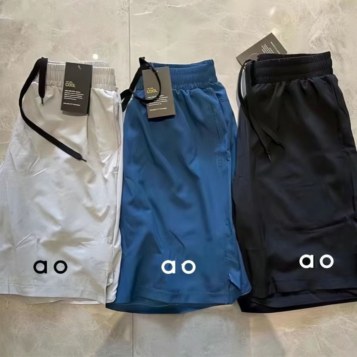 designer shorts Summer new shorts fashion loose quick-drying slim wide-leg pants Korean casual plus size shorts men.