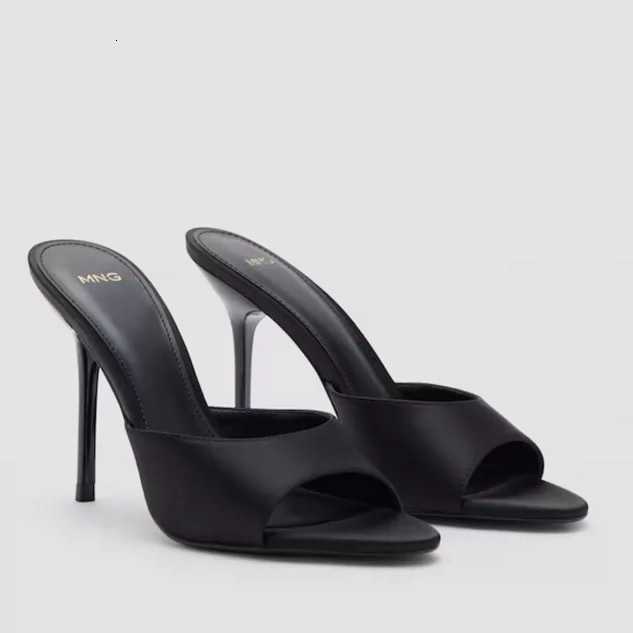with box Sandals Designer Luxury Classic Spain new summer womens shoes pointed-toe open-toe sandals backless high-heeled stilettos for women X260504