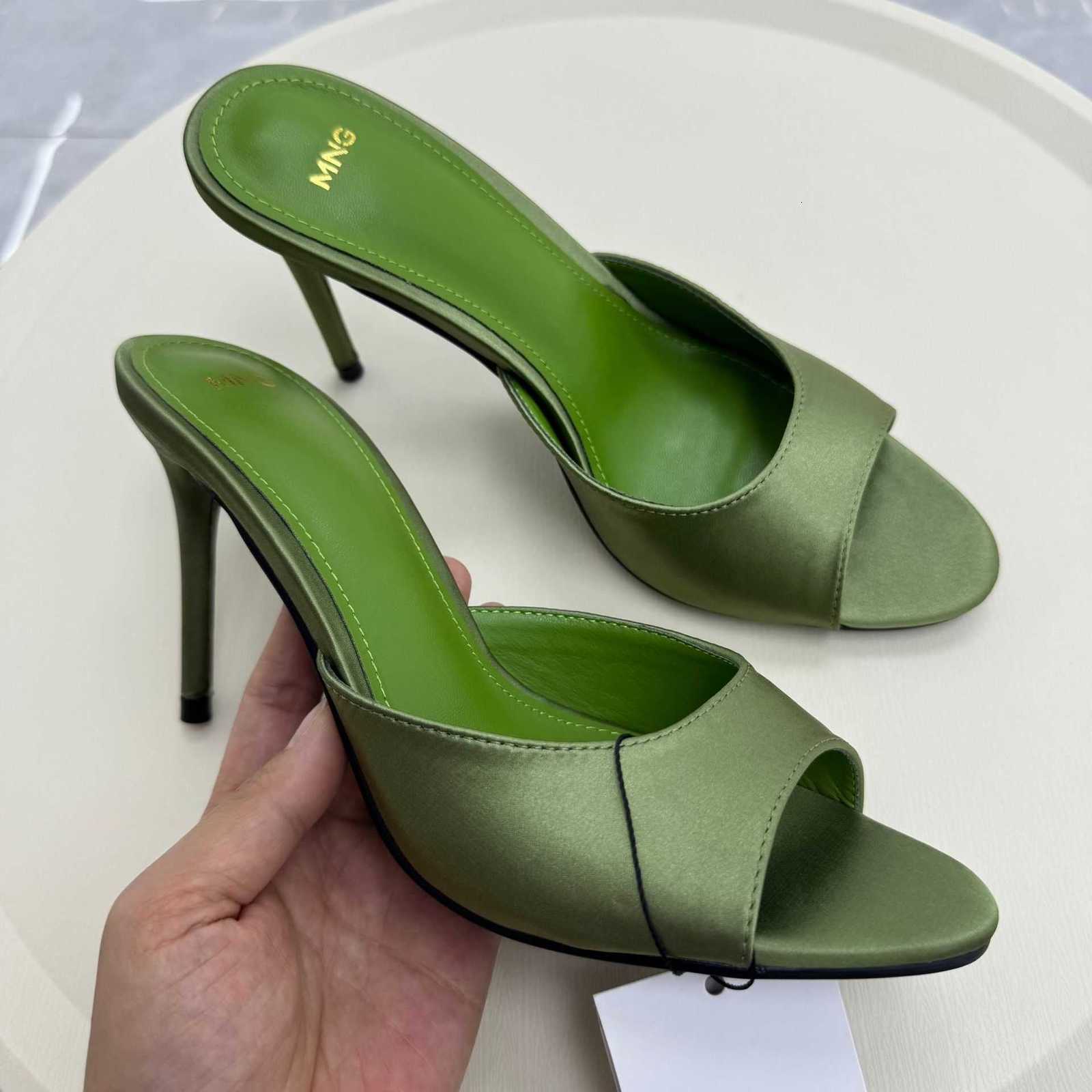 with box Sandals Designer Luxury Classic Spain new summer womens shoes pointed-toe open-toe sandals backless high-heeled stilettos for women X260504