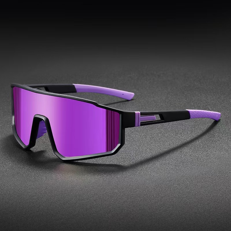 Luxury Brand Designer Unisex Oversized Windproof Sports Sunglasses UV400 Anti-Glare Reflective Mirror for Cycling Climbing Skiing Goggles Chic Stylish