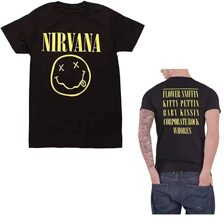 Nirvana in Utero Album Mens T-shirt Licensed Is for BoTH Men and Women Top Y2k 2026 SummerT260504