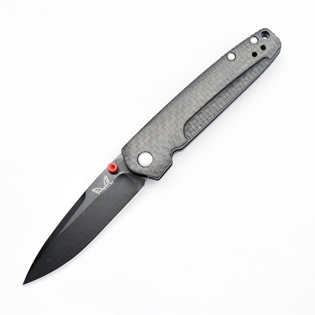 BM KNIVES 485 Valet Carbon Fiber Folding Knife Outdoor Camping Hunting Pocket EDC Tool KNIVES