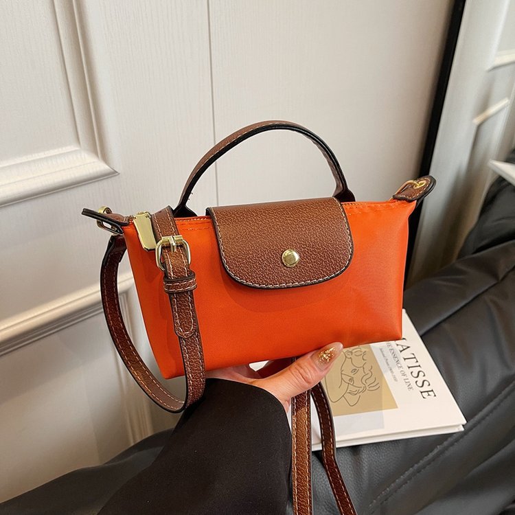 free shipping 2026 Spring New Fashion Mini Bag for Women, Hot Sale Top Handle Simple Dumpling Purse, Versatile Shoulder & Crossbody Handbag