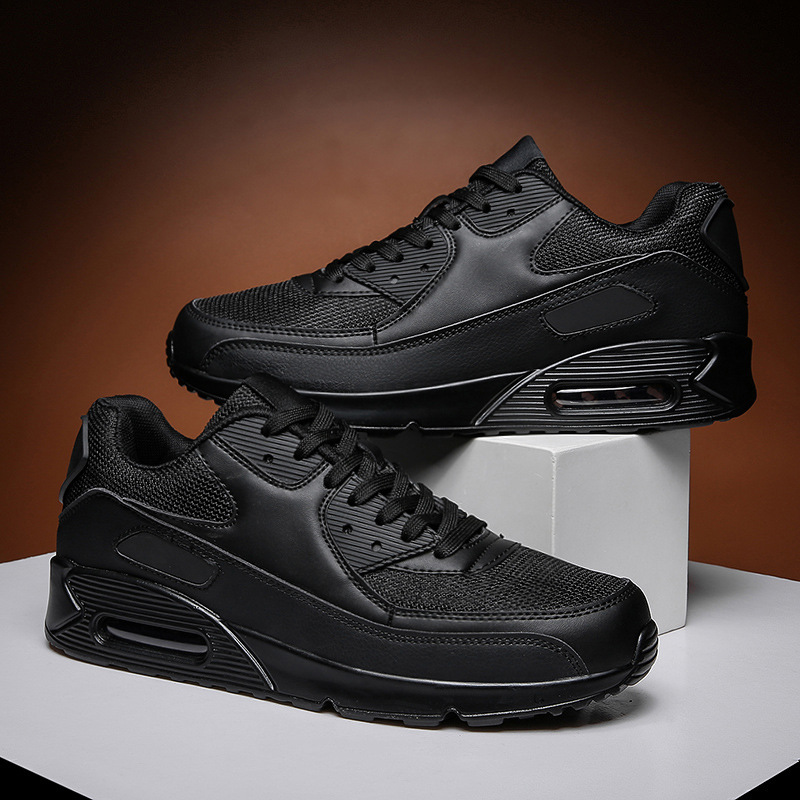 2026 New Men's Color Block Air Cushion Sneakers Lightweight Breathable Casual Sports Running Shoes Free shipping
