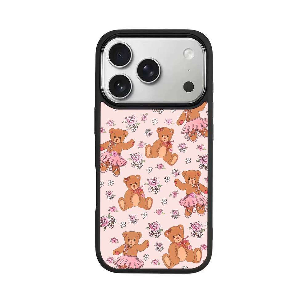 2026New Wildflower Polka dot deer Phone Case for iPhone 17 Max 12 13 14 15 plus 16 Pro Cover 3D WF Strawberry Cases 26H0504