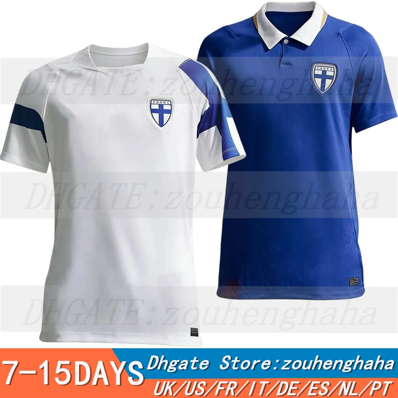 2026 Finland Soccer Jerseys 26 27 Home Away Third Fans Player Men kids Football Shirt Kit Pohjanpalo Forss Pukki Skrabb Raitala Jensen Lod Kamara Finlandia S-4XL