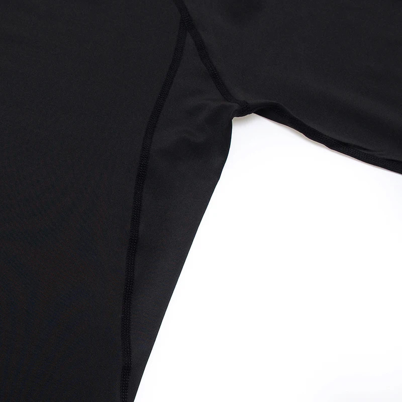 Mens Compression Long Sleeve Shirt Quick Dry Muscle Fit Athletic Top for Workout Training Bodybuilding Running Fitness Sports 260430