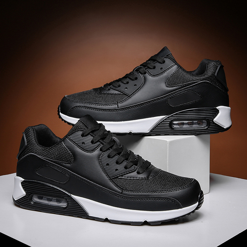 2026 New Men's Color Block Air Cushion Sneakers Lightweight Breathable Casual Sports Running Shoes Free shipping