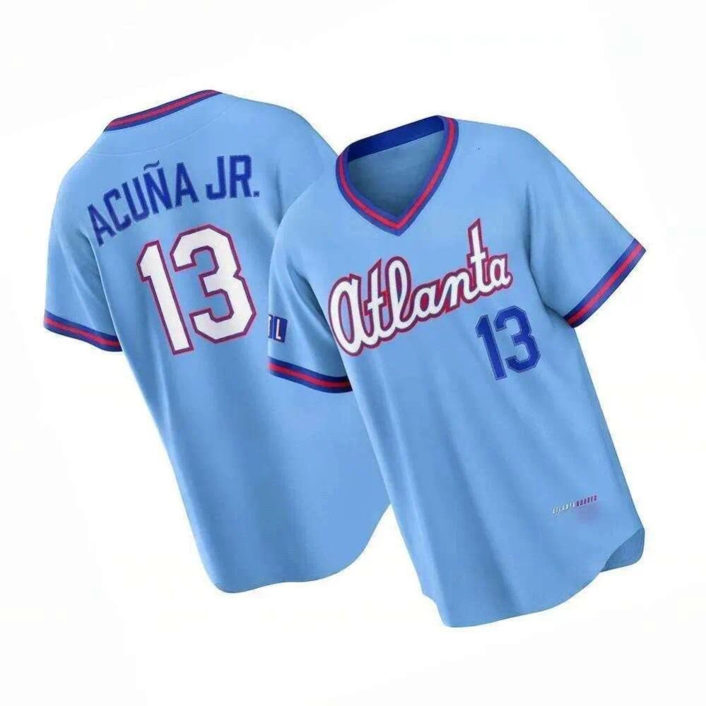 Altanta Ronald Acuna Jr. 2026 City Connect Baseball Jerseys Michael Harris II Marcell Ozuna Spencer Strider Austin Riley Matt Olson Ozzie