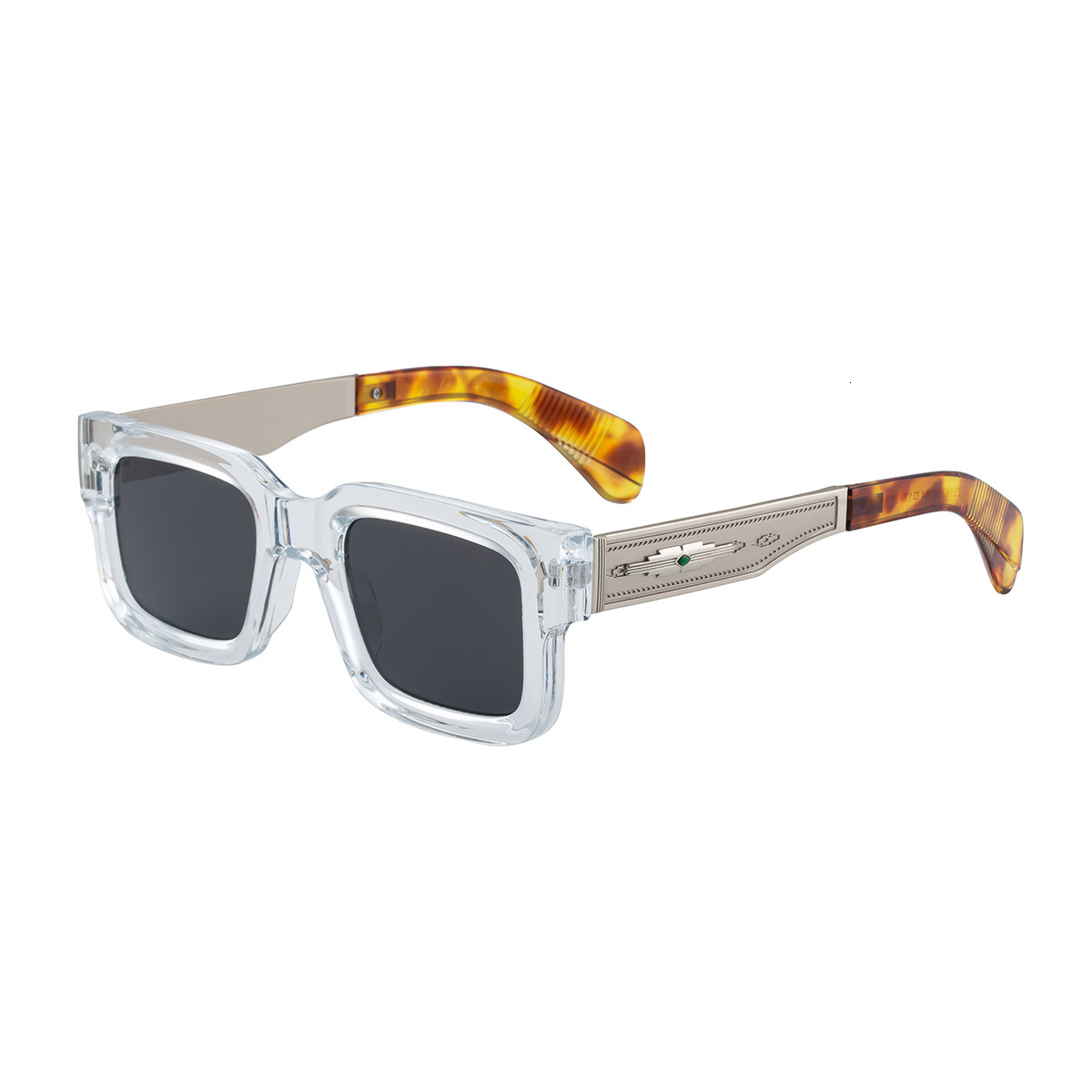 2026 New Designer Sunglasses Luxury Fashion High End Square Frame Retro High End Sunscreen Men's Outdoor Sports Cycling Goggles Trendy Brand Men& - view 9