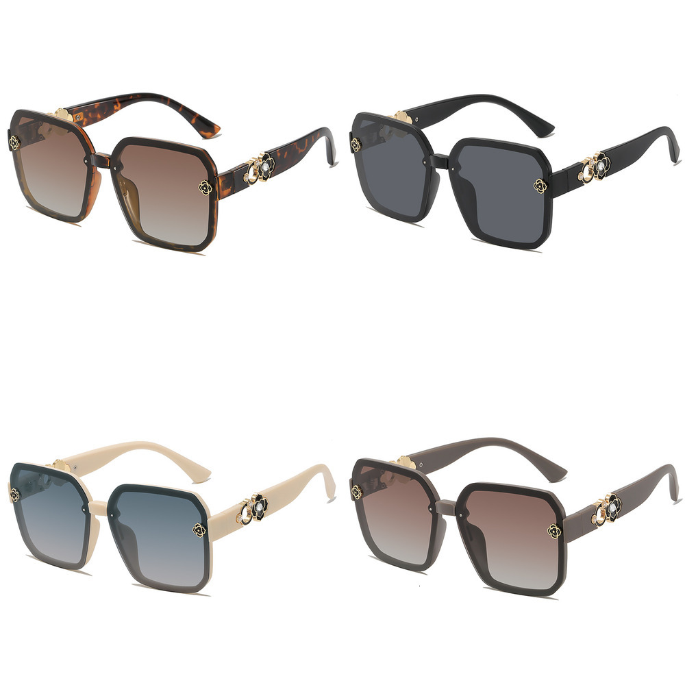 Designer Sunglasses Largeframe sunglasses for women new summer model UV protection highend polarized sunglasses trendy Luxury brand sunglasses