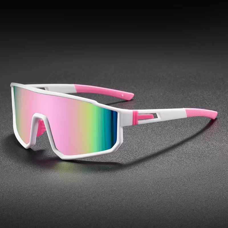 Luxury Brand Designer Unisex Oversized Windproof Sports Sunglasses UV400 Anti-Glare Reflective Mirror for Cycling Climbing Skiing Goggles Chic Stylish