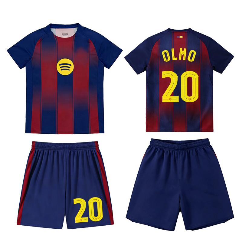 Toddler Boys Style Soccer Jersey Set 2026 New Breathable Quick Dry Kids Football Shorts For Training Sportswear Cloth,unisex size,