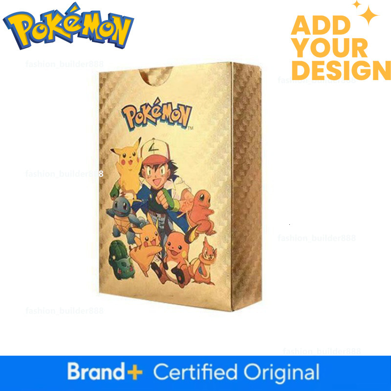 Pocket Gold Foil Card Universal Language Pet Elf Pokemon In Stock Wholesale Free Shipping - view 4