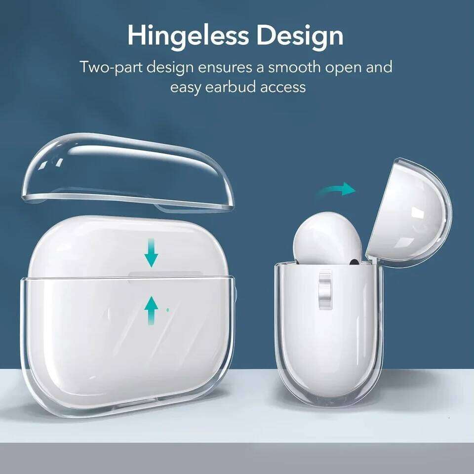 Earphone Case 4 2nd USB-C Cases Soft TPU Clear Headphone Cover For Airpods Pro 2 1 3 Protective ca 26W0505
