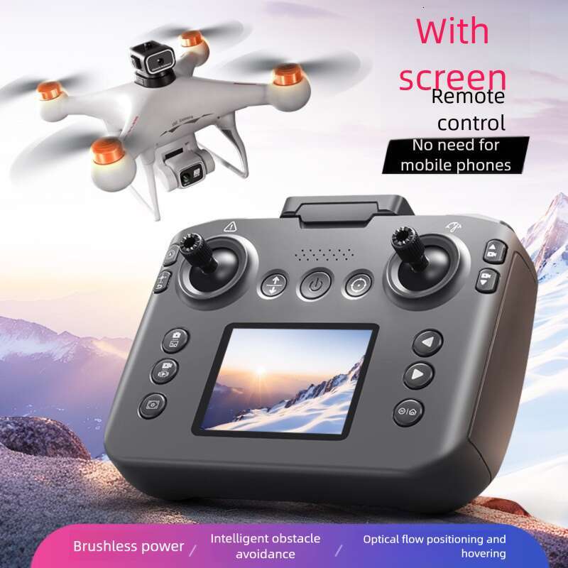 Famous Brand S Max Brushless Drone Remote Control Screen Aerial Photography With Optical Flow Positioning And Obstacle Avoidance Model Aircraft CKS