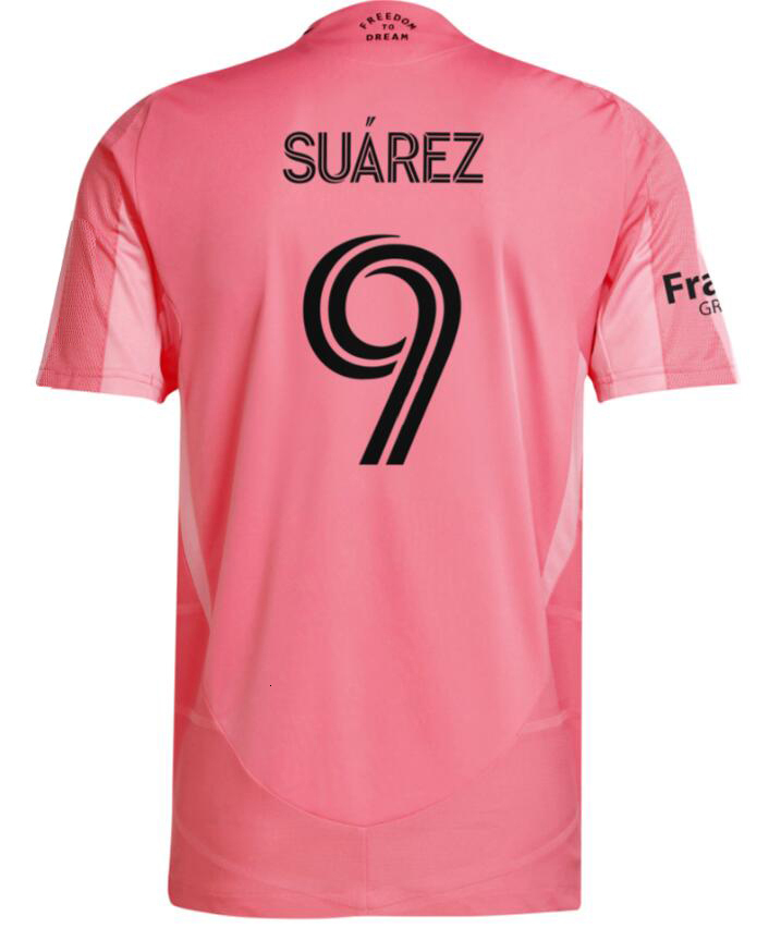26 27 InterS Miami CF Soccer Jerseys miamikids MESSIS SUAREZ Home Away Football Shirt 2026 2027 miamia SERGIO JORDI ALBA MOTA Jersey Men Kids Kit Wome