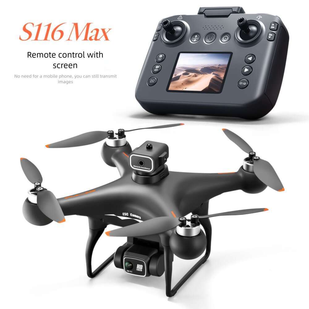 Famous Brand S Max Brushless Drone Remote Control Screen Aerial Photography With Optical Flow Positioning And Obstacle Avoidance Model Aircraft CKS