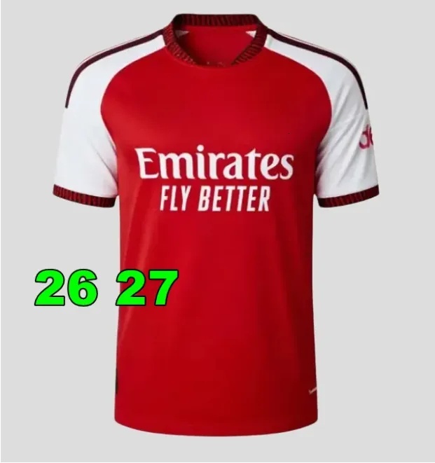 2026 27 Champions kit Arsenally jersey football Soccer Jerseys tops SAKA GYOKERES 25 26 EZE ODEGAARD RICE MADUEKE MARTINELLI BERGKAMP HENRY kids Shirt