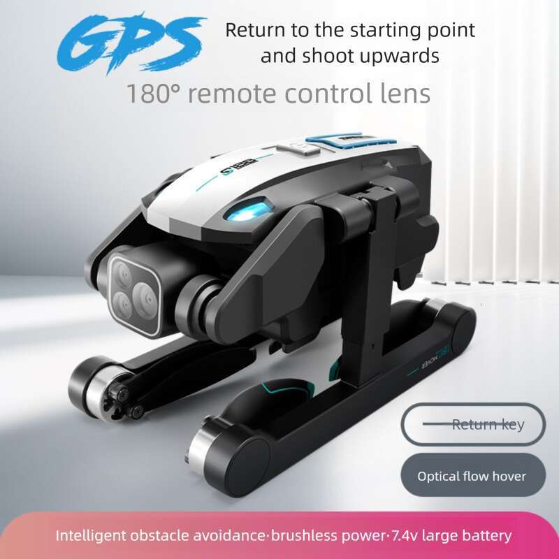 Famous Brand S GPS Return Drone Four Sided Obstacle Avoidance Brushless Remote Control Aircraft Aerial Photography HD Quadcopter CKS