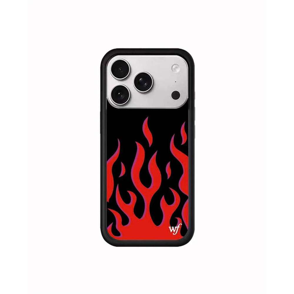 New 2026 Wildflower Plaid Heart Tiger Phone Case For iPhone 16 15 14 13 11 12 Pro Max Plus 17 Air 3D WF Hamburger Horse 26H0505