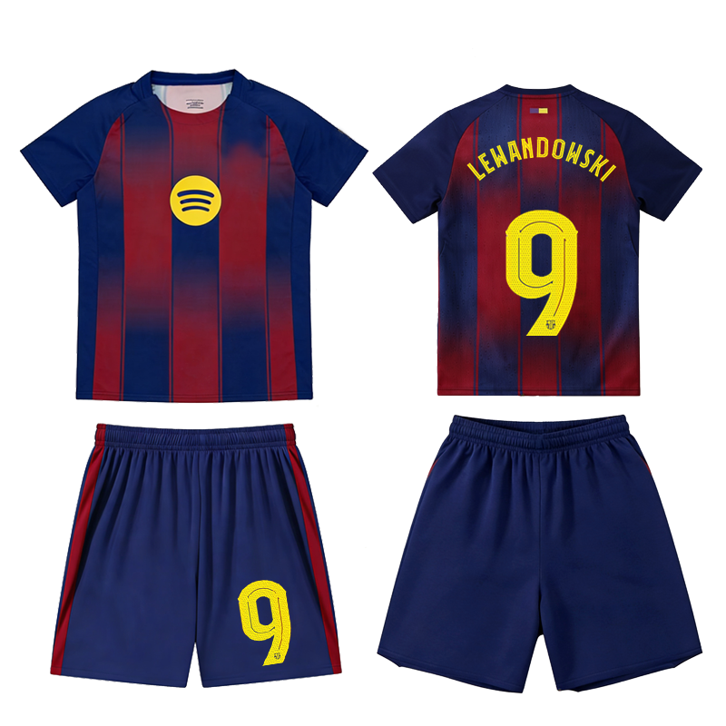 Toddler Boys Style Soccer Jersey Set 2026 New Breathable Quick Dry Kids Football Shorts For Training Sportswear Cloth,unisex size,