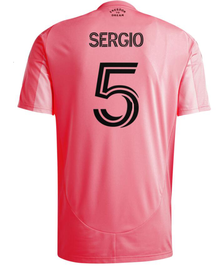 26 27 InterS Miami CF Soccer Jerseys miamikids MESSIS SUAREZ Home Away Football Shirt 2026 2027 miamia SERGIO JORDI ALBA MOTA Jersey Men Kids Kit Wome