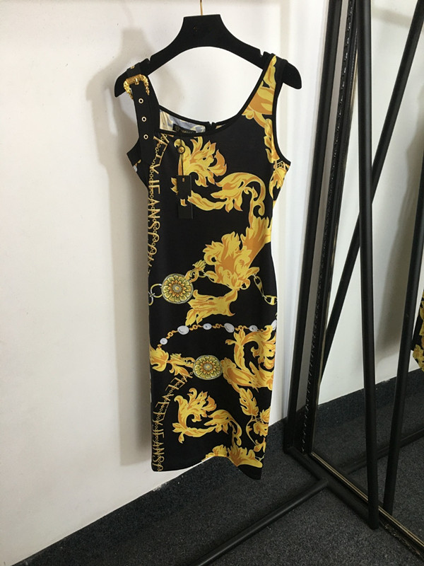 2026 Runway Dress Spring Summer Dress Brand Same Style Empire Sleeveless Spaghetti Strap Womens Dress Fashion Nishi