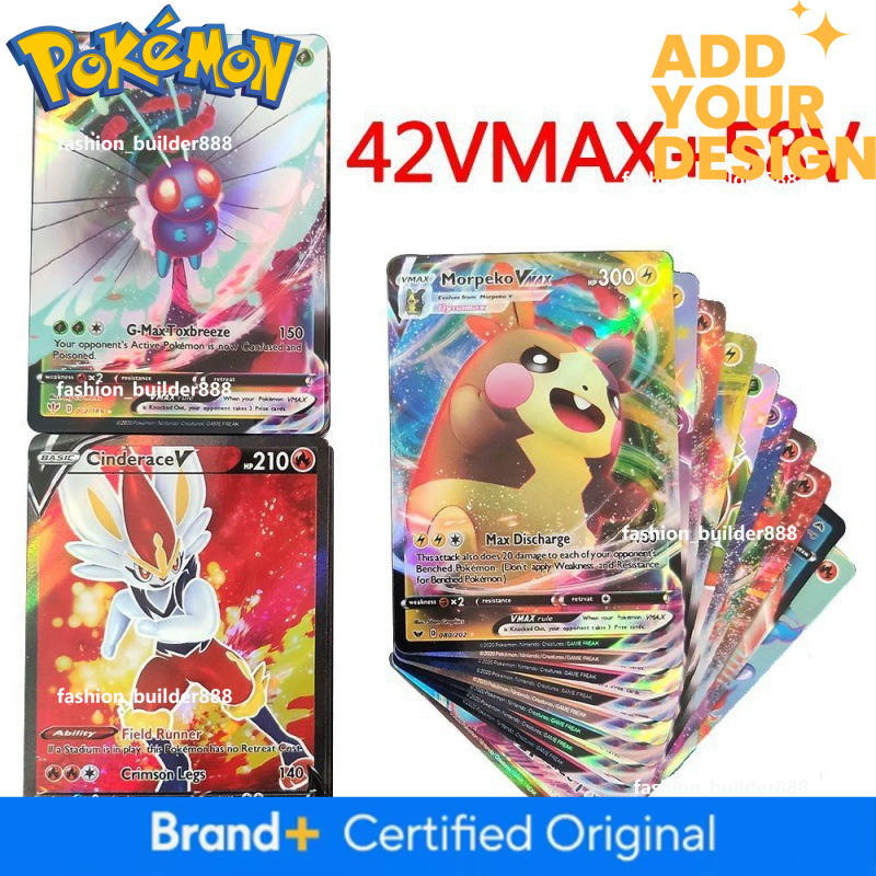 Pokemon English Loose Cards: VMAX Pikachu and Charizard Card Collection