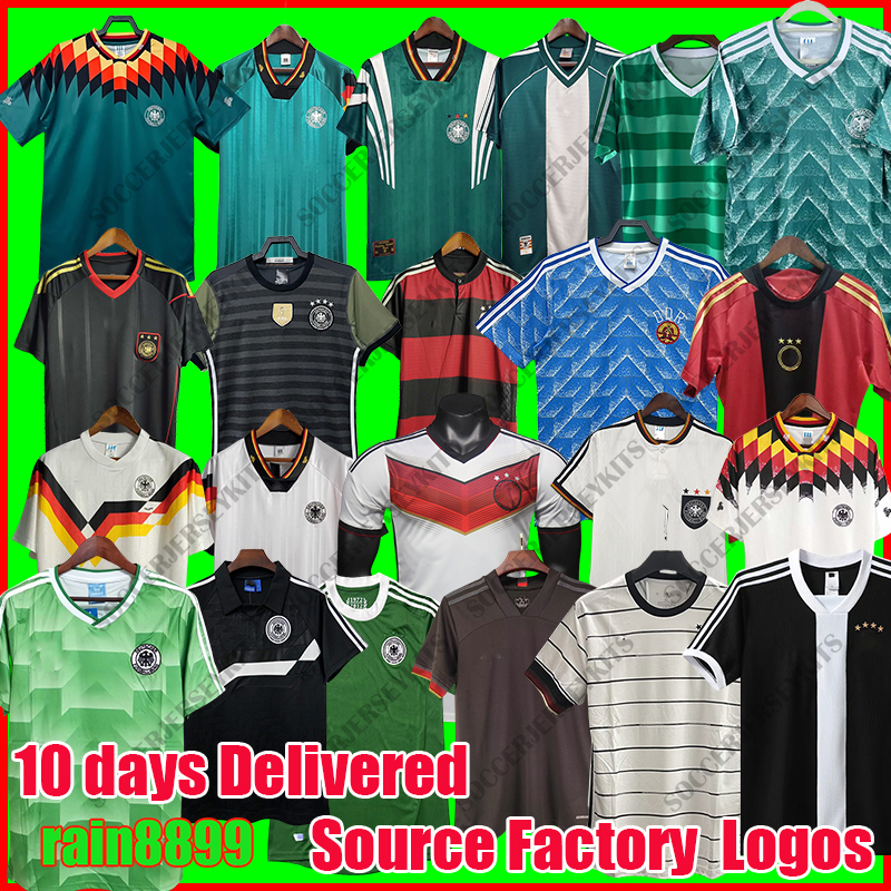 World cup 1990 1994 Germany Retro Jersey allemagne 2006 2014 football shirts deutschland trikot retro alemania deutschland retro trikot 1996 Germany football