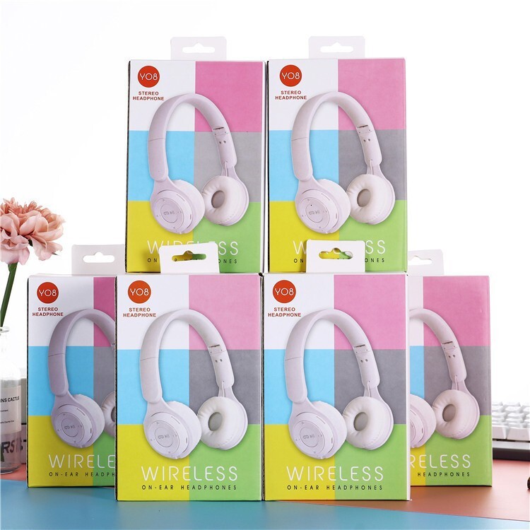 Wireless Over Ear Designer Headphones Macaron Foldable TF Card Fashion Exquisite Student Style Compatible With Smartphones Laptops Computers For Daily