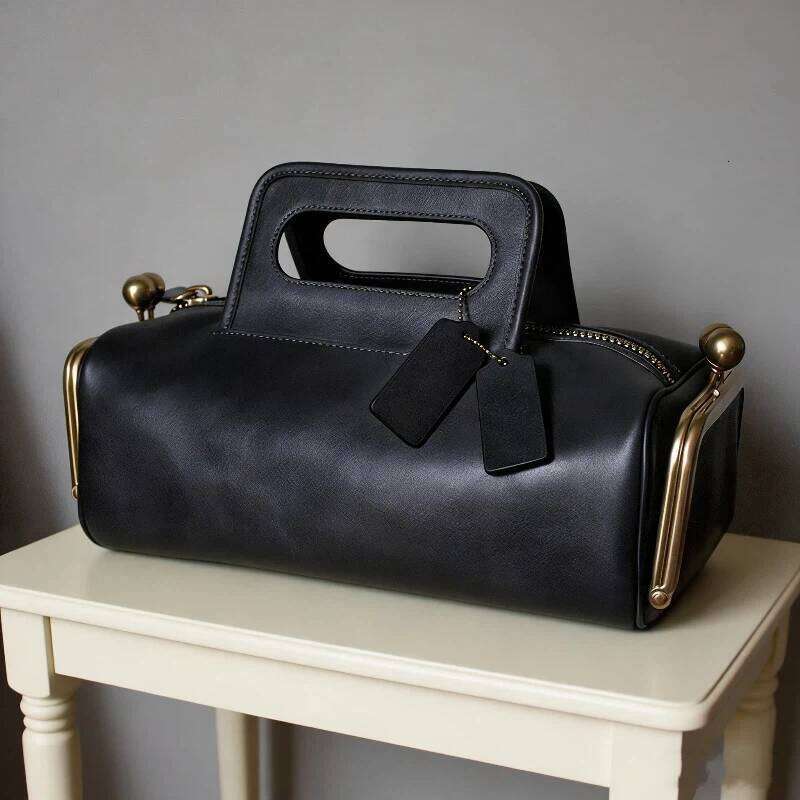 Retro Clip Luxury Designer Frame Handbag Large Capacity Zippered Crossbody Fashion Women S Box Bag SENYY
