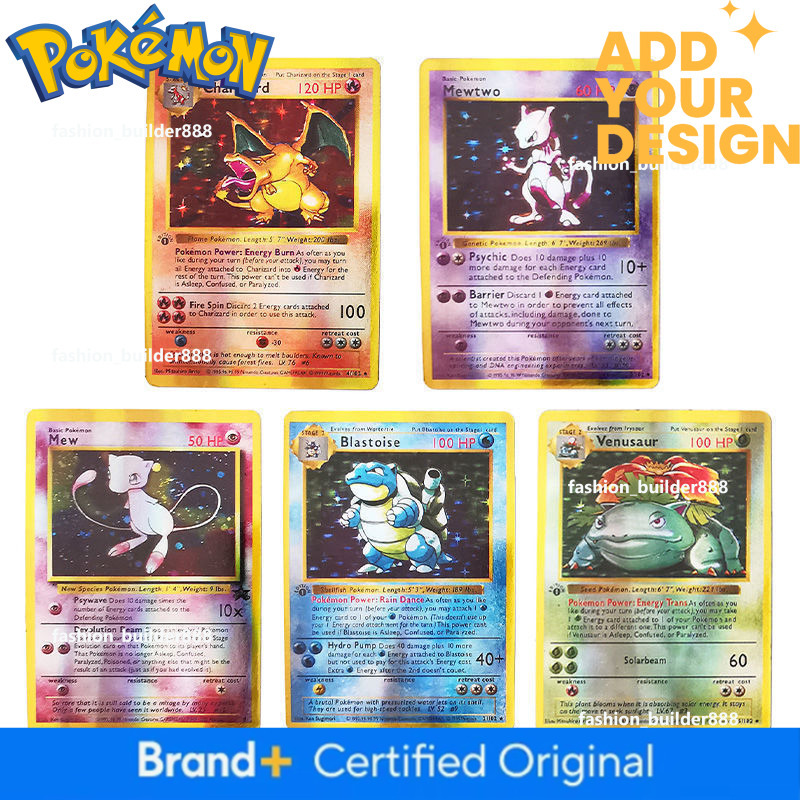 Pokemon Cards Pikachu and Charizard VMAX Cards