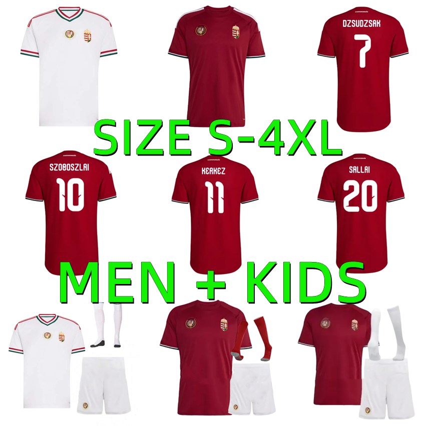 World Cup 2026 Hungary soccer jerseys player version National Team 26 27 SZOBOSZLAI SZALLAI FERENCZI GAZDAG ORBAN Football shirt man kids kit Uniforms