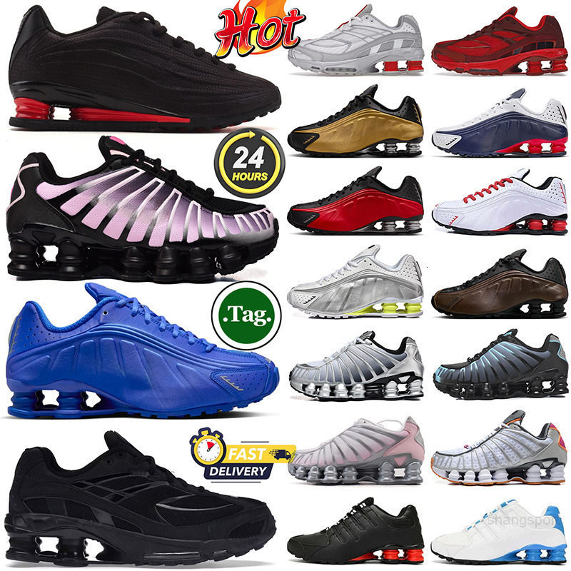 shoxs tl ride z r4 designer running shoes men women triple black white silver race blue bred pink orange mens trainers outdoor sports sneakers
