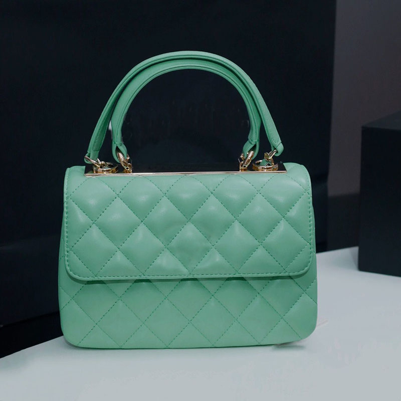 New Designer Bag Trend cc Bag Small Tote Bag Double Handle Bag Retro Flap Bag Classic Luxury Bag Women Genuine Leather Bag Fashion Bag Lady Handbag Evening Bag Purse