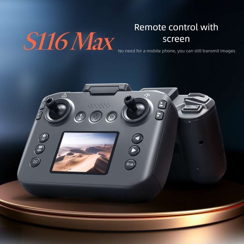 Famous Brand S Max Brushless Drone Remote Control Screen Aerial Photography With Optical Flow Positioning And Obstacle Avoidance Model Aircraft CKS
