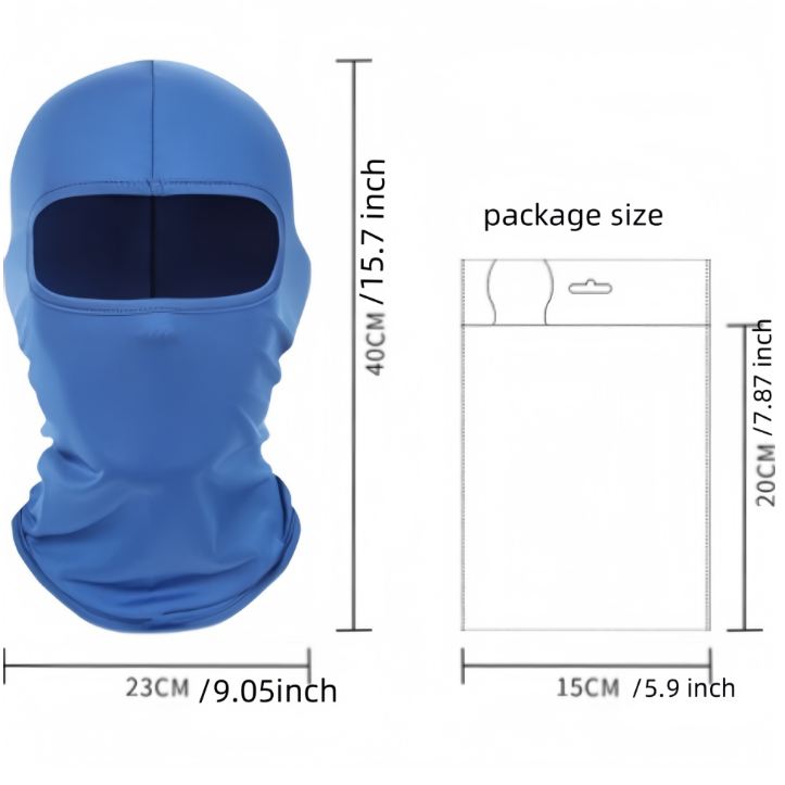 Motorcycle balaclava quick-drying full-face mask UV protection motorcycle cross-country motorcycle racing helmet lined with wind scarf mountain bike h