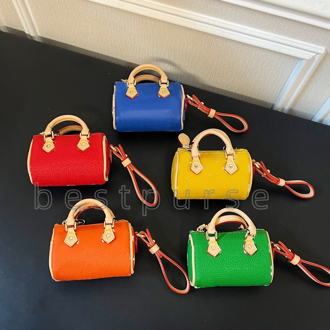 mini key wallet micro bag charm luxury women letter micro pouch bags with keychain coin purses lady mini coin purses cute totes mens fashion wallet bag
