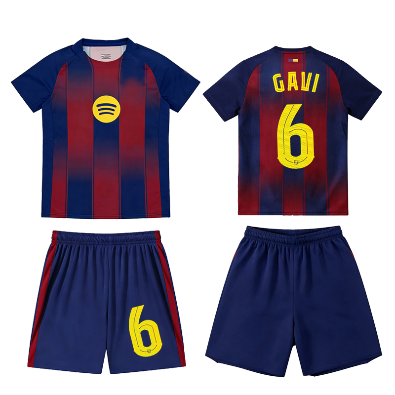 Toddler Boys Style Soccer Jersey Set 2026 New Breathable Quick Dry Kids Football Shorts For Training Sportswear Cloth,unisex size,