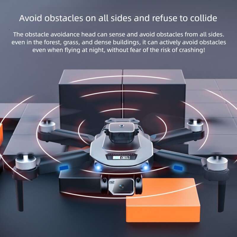 S150 4 Sides Obstacle Avoidance Brushless Drone Optical Flow Positioning Quadcopter 4K HD Camera Wind Resistant Aerial Photography RC Plane CKS