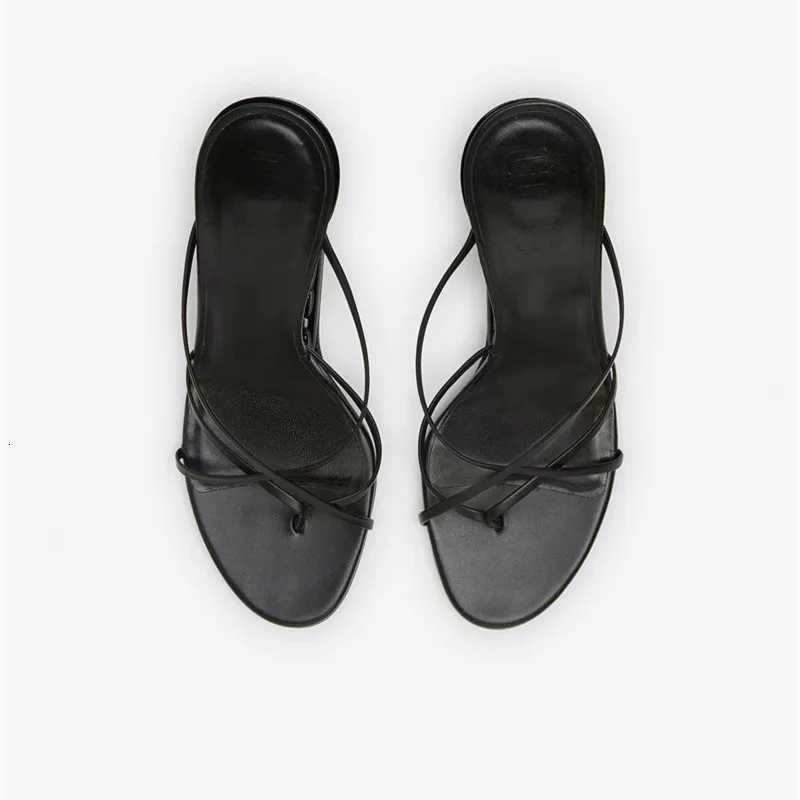Womens Gold Tiger Tooth Heel High Thong Sandals Wedge Strappy Open Toe Mules Slippers Beach Out Party Nightclub Fashion Shoes X260504
