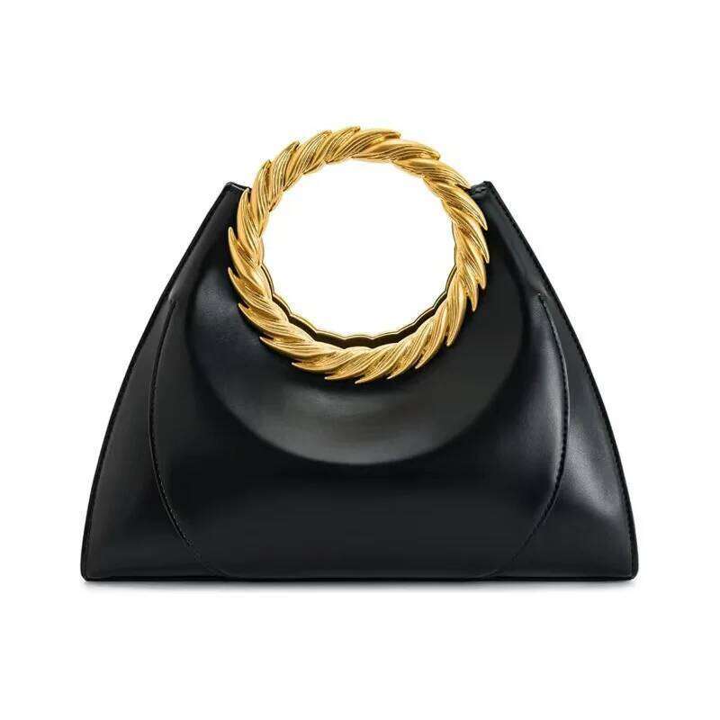 Desgin Luxury Metal Embossment Round Handle Women S Handbag Fashionable Party Lady Evening Clutch New Crossbody Bag SENYY