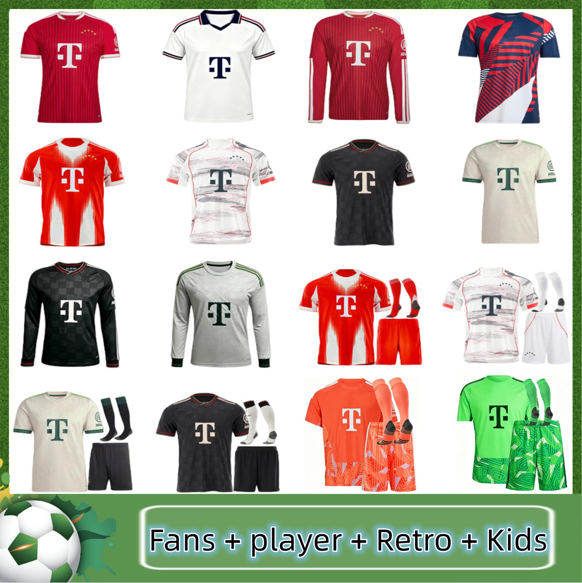 2026 2027 Bayern KANE OLISE soccer jerseys Luis Diaz GORETZKA GNABRY MUSIALA KIMMICH MULLER Muller J. Davies Munichs25 26 27 football shirts goalkeeper men kids kit
